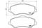 Колодки тормозные дисковые передн GRAND VOYAGER IV, JOURNEY, артикул P11022