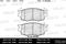 Колодки тормозные HYUNDAI ACCENT/i20/KIA RIO 05- передние SemiMetallic, артикул E100064