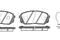 Колодки дисковые передние Hyundai i40 CW 1.6GDi/1.7CRDi/2.0GDI 11, артикул 130222