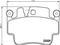 PORSCHE Brake Pad FR 911/Boxter, артикул 8DB355009281