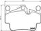 PORSCHE Brake Pad FR Cayman / Boxter, артикул 8DB355012721