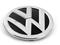 Эмблема VW блестящий chrom/чёрный, артикул 5NA853601JZA