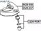 BALL JOINT FRONT UPPER ARM MITSUBISHI DELICA SPACE GEAR/CARGO PA-PF 1994.03-2006.12 JPN, артикул 1220PORTUP