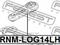 LEFT ENGINE MOUNT RENAULT LOGAN SANDERO I 2005.03-2018.07 EU, артикул RNMLOG14LH