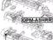 FRONT ENGINE MOUNT BUSHING OPEL ASTRA-H - ALL YEARS GMIO, артикул OPMBASHFR